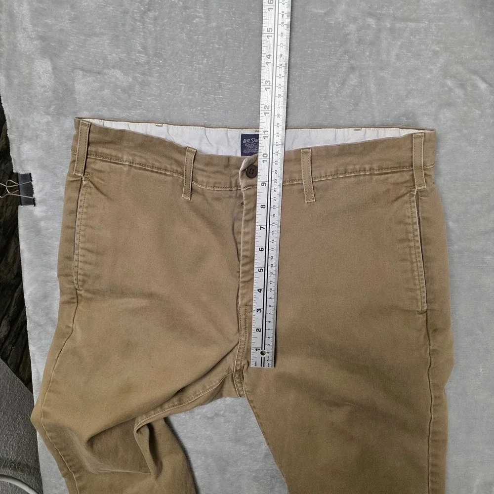 Levi's Chino Trousers Mens 32x36 Tan‎ Fair Slim Fit Cotton Stretch 24888-0011
